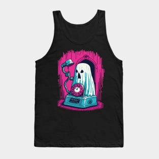 Ghostly Telephone Tank Top